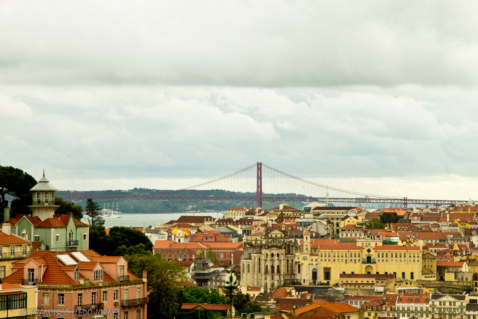 Lisboa desde alguna de sus colinas.