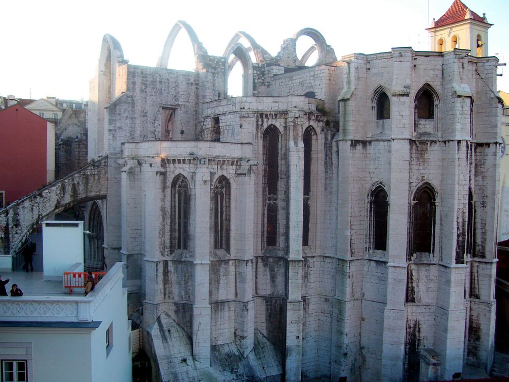 Lisboa: gotische Stiftskirche Santa Justa