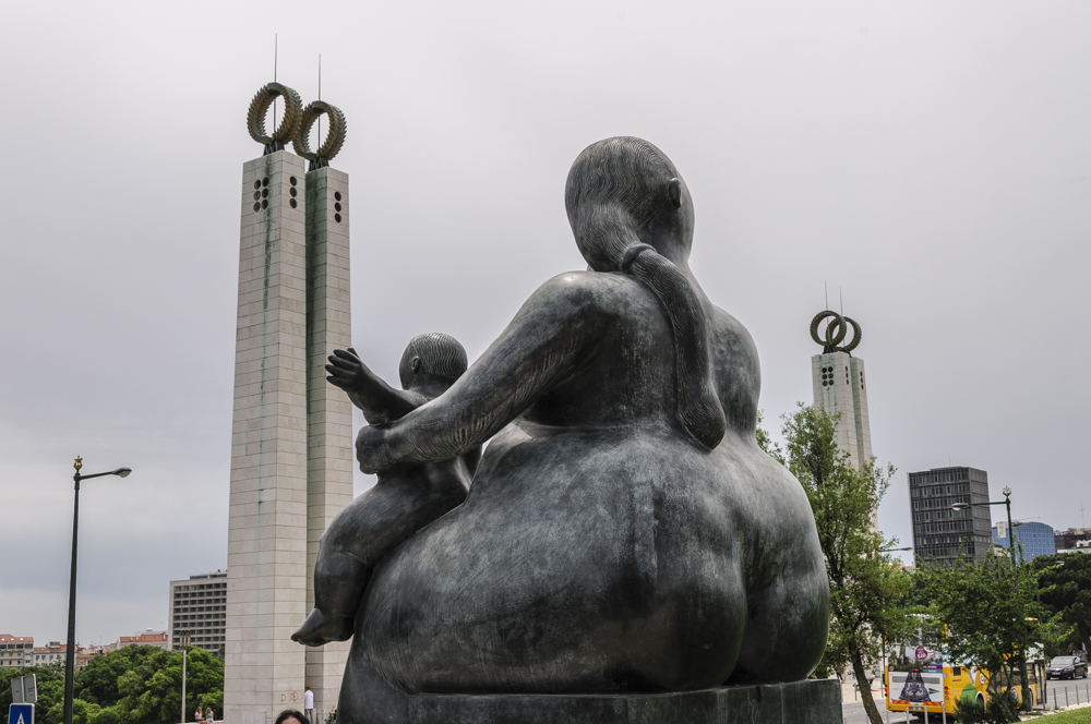 Lisboa hat einen breiten Hintern