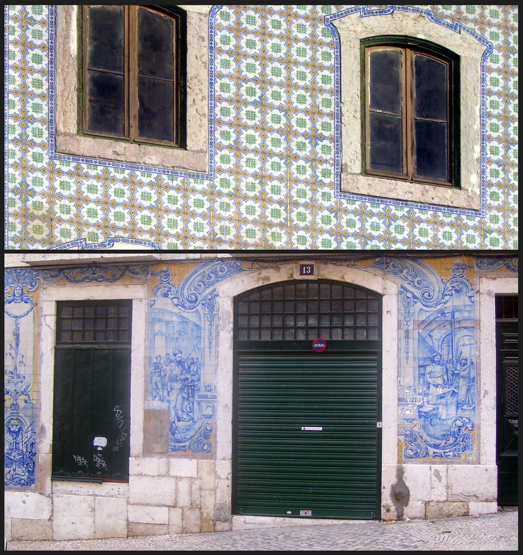 Lisboa: Majolika und Azulejos