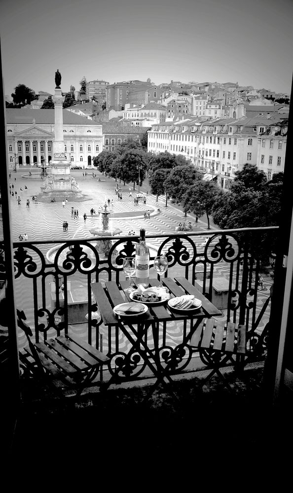 Lisboa - Rossio - s/w