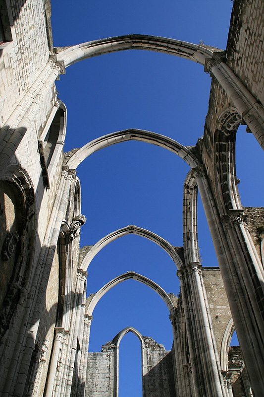 Lisboa - Ruine des Karmeliter Convents