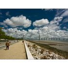 Lisboa: Spaziergang um die Ponte Vasco da Gama