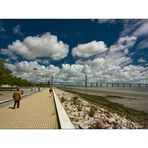 Lisboa: Spaziergang um die Ponte Vasco da Gama