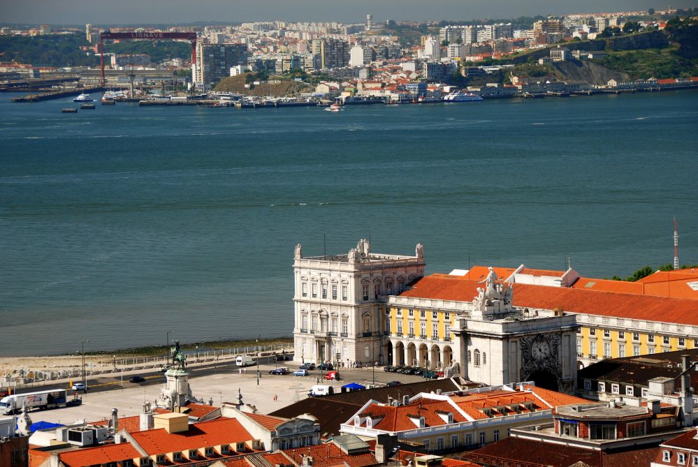 Lisboa: Tejo-Blick