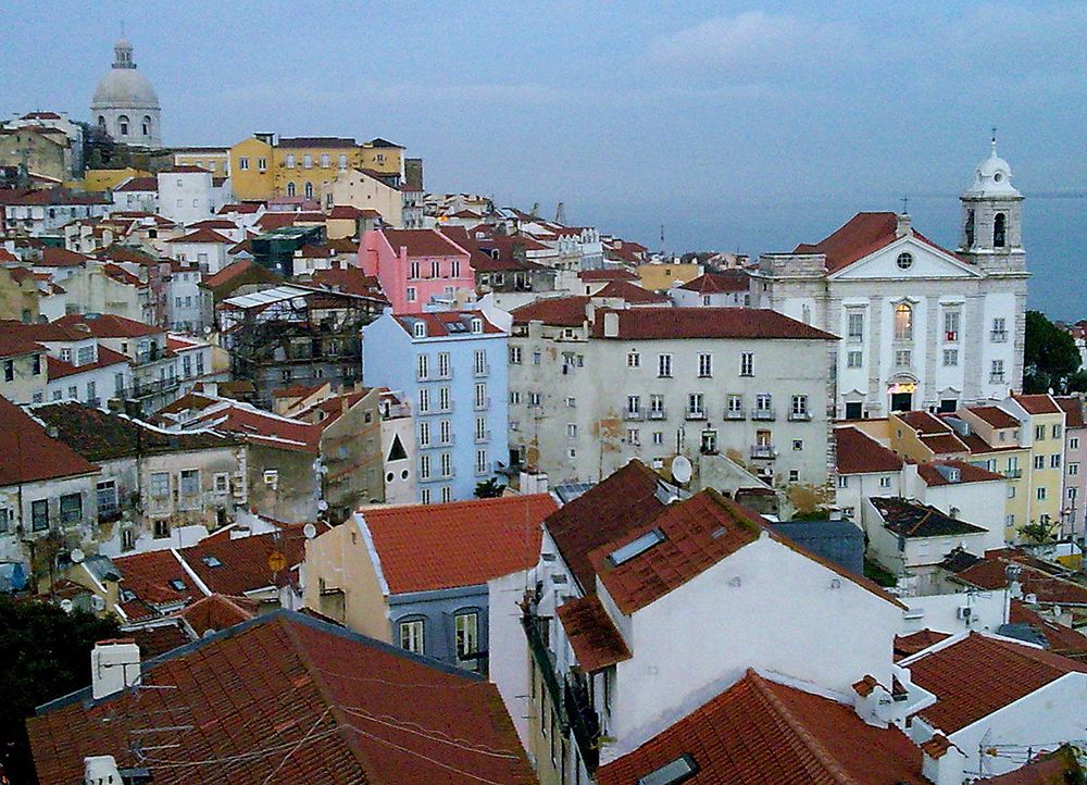 Lisboa, vue sur les toits 2013
