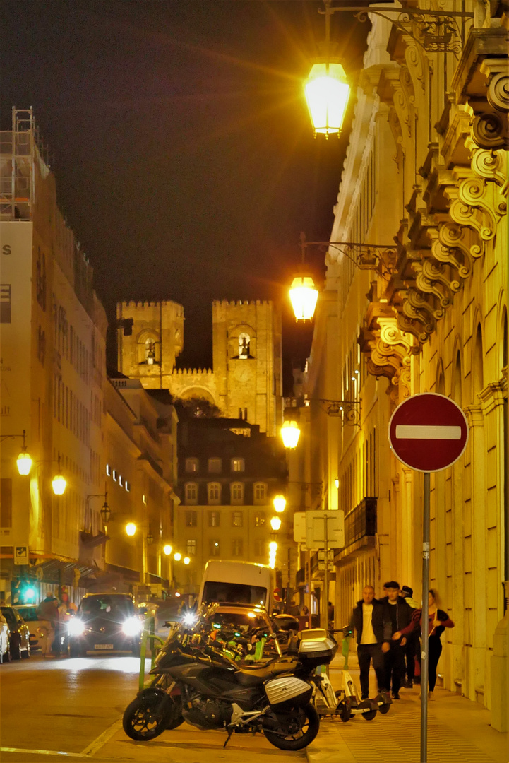 Lisbon at dusk