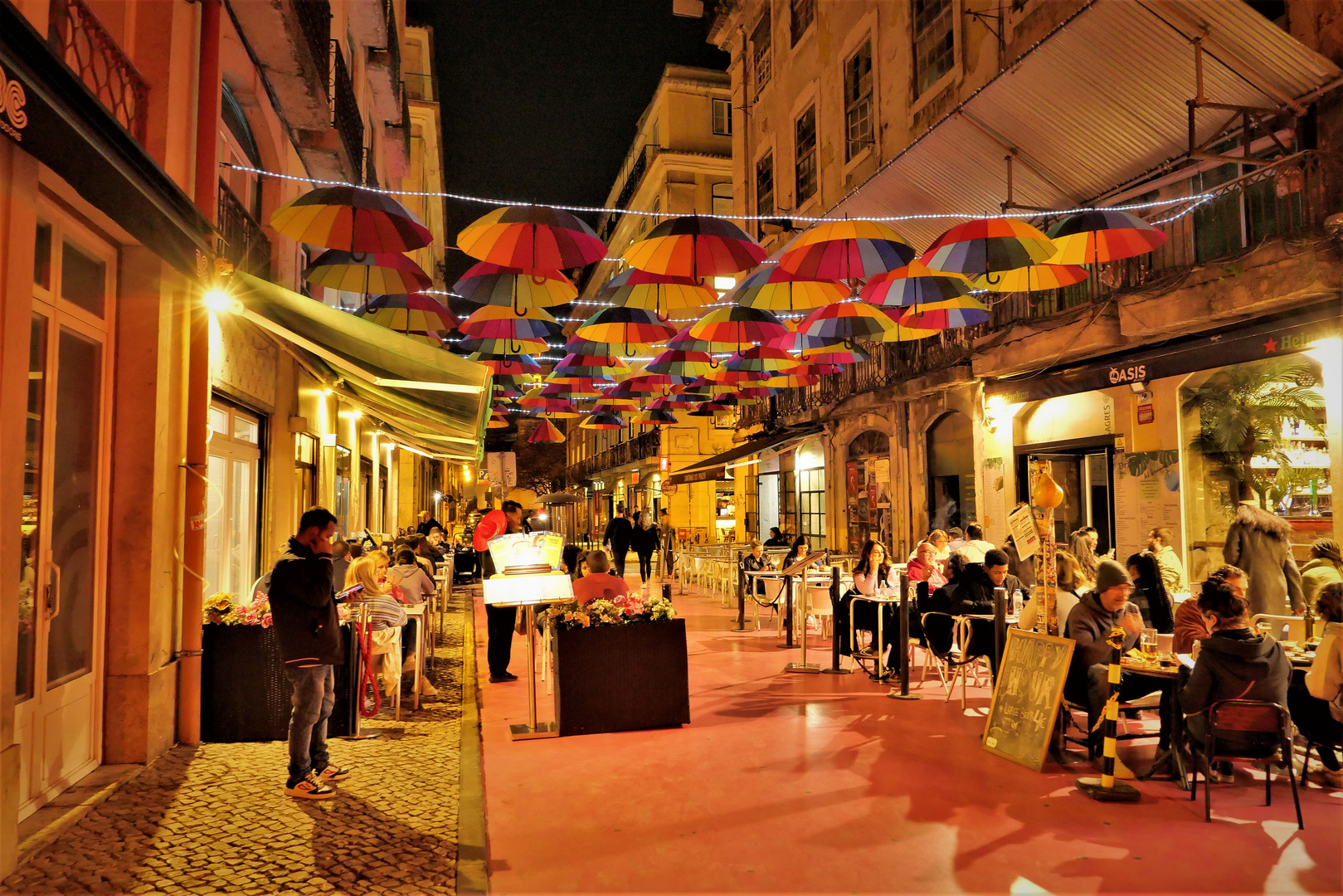 Lisbon at dusk