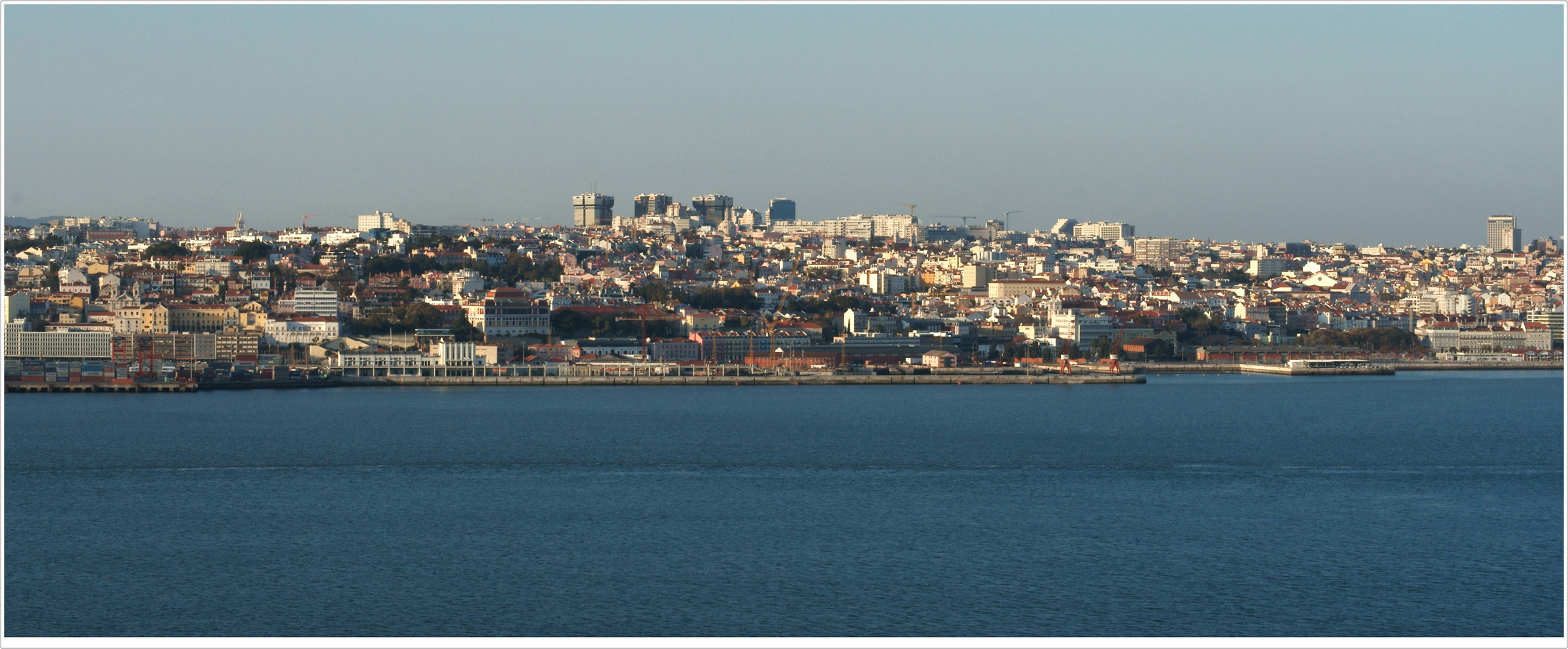 Lisbon from accross the river