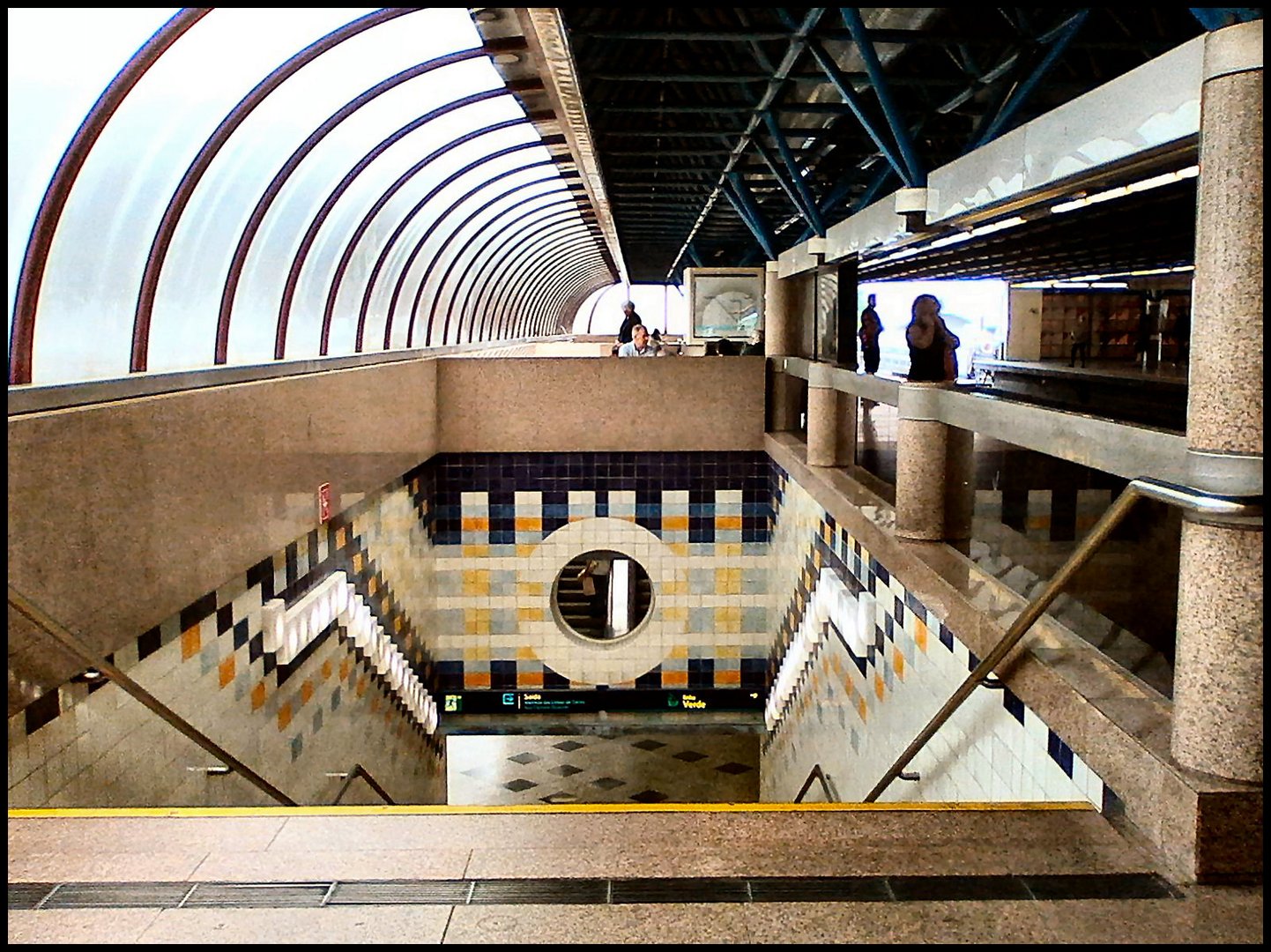 Lisbon underground Foto Immagini fotos, dokumentation, underground