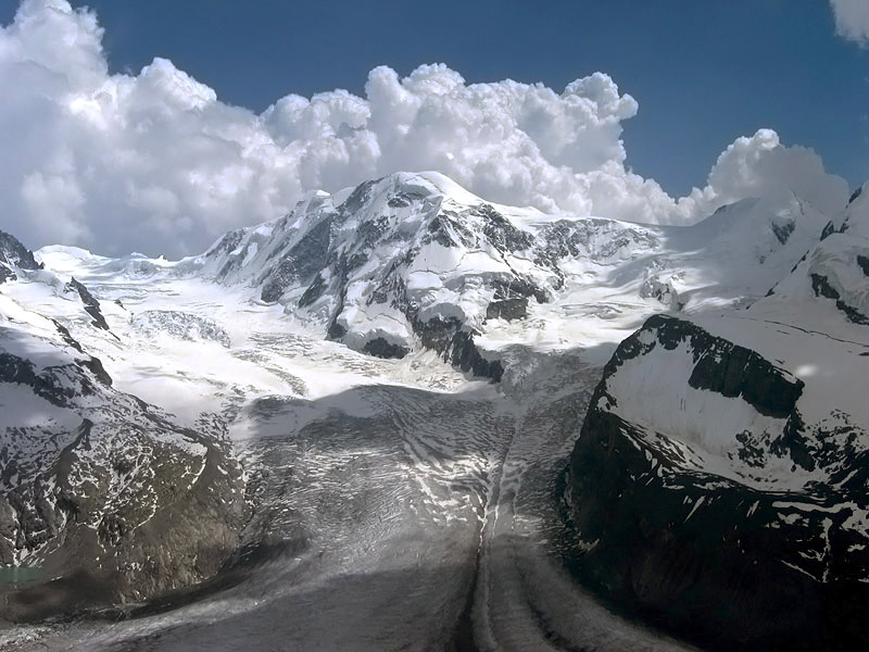 Liskamm 4527 m, Wallis, Schweiz