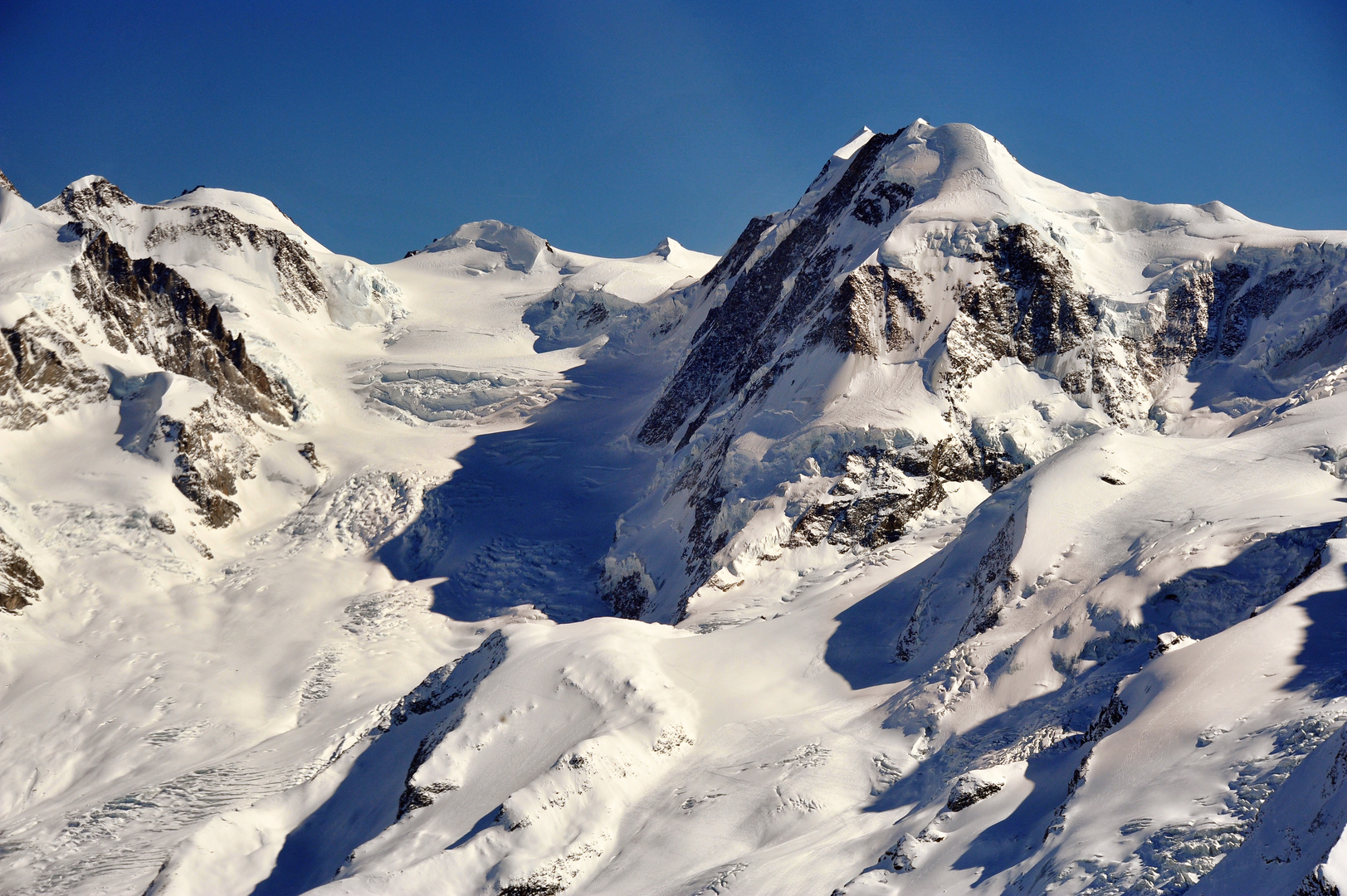 Liskamm mit Gornergletscher