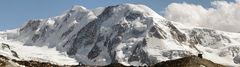 Liskammgratpanorama horizontal ausgerichtet aus dem Wallis...