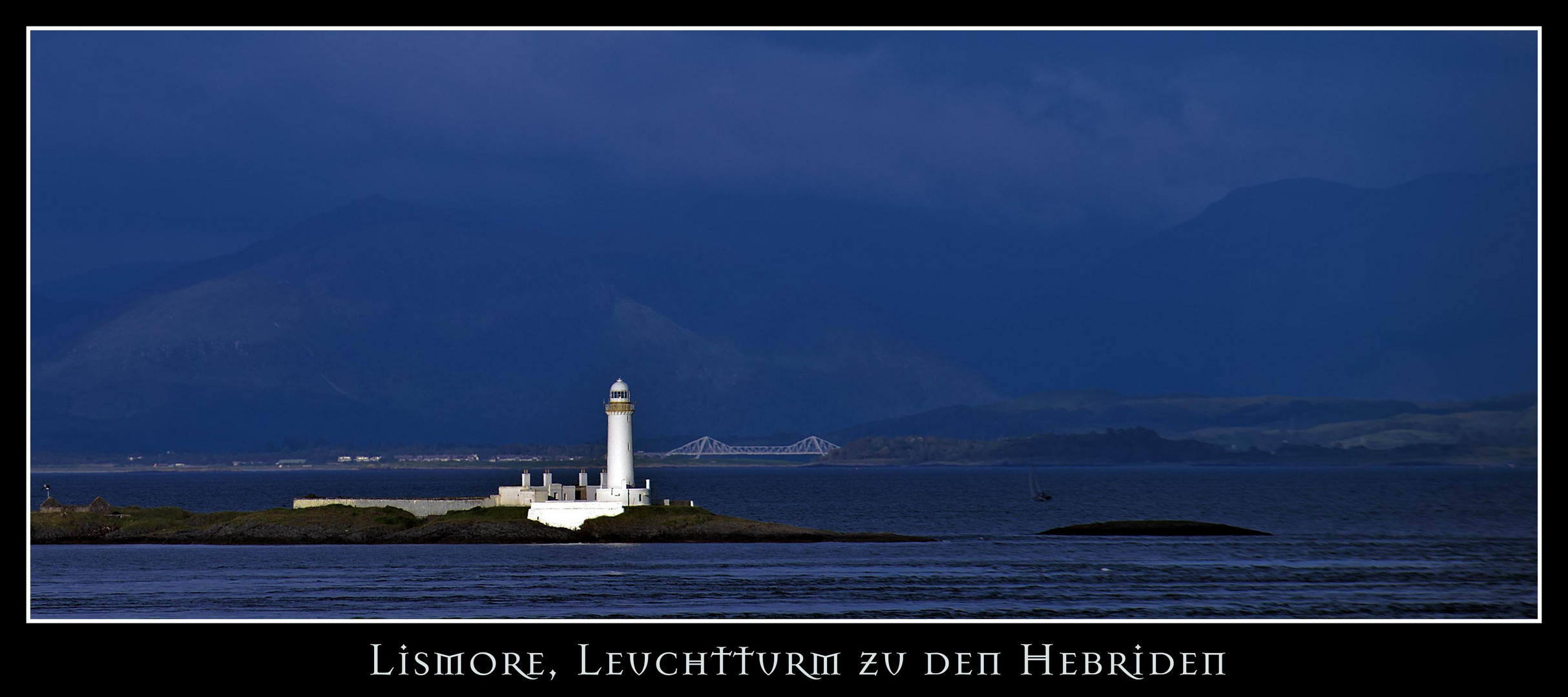 Lismore, Leuchtturm zu den Hebriden