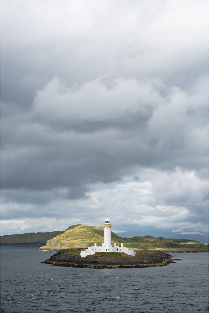 Lismore Lighthouse auf der Insel Eilean Musdile