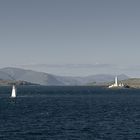 Lismore Lighthouse mit Lady's Rock