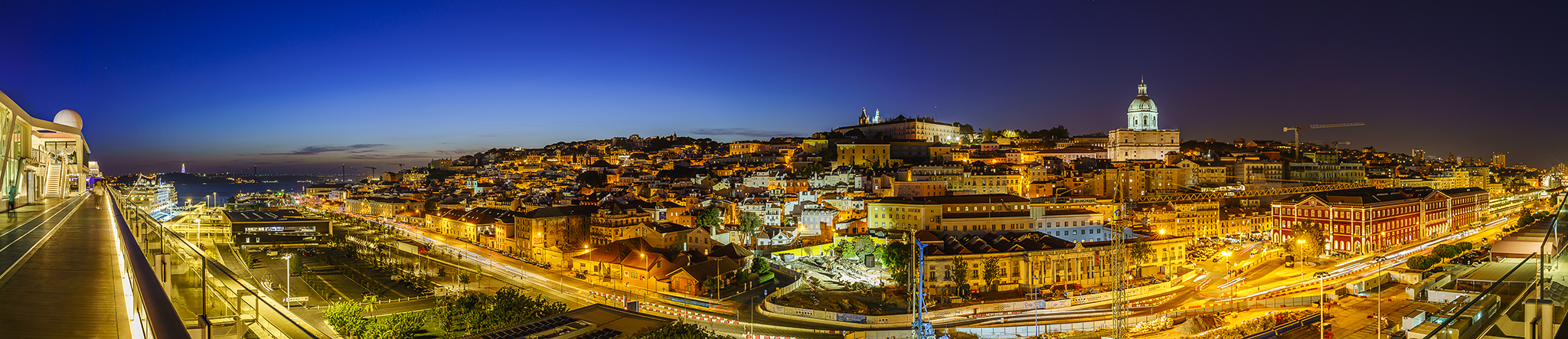 Lissabon - 180° Panorama