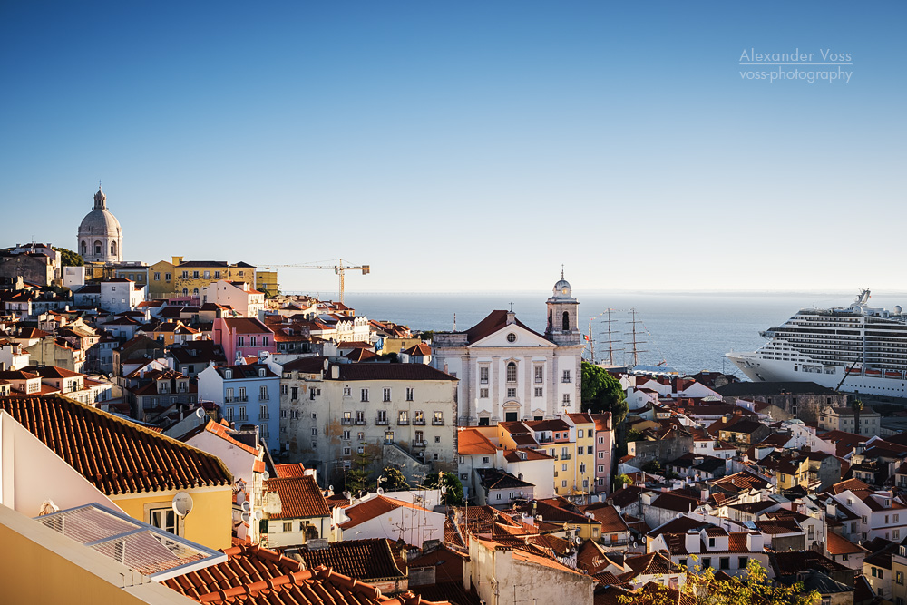 Lissabon - Alfama Skyline