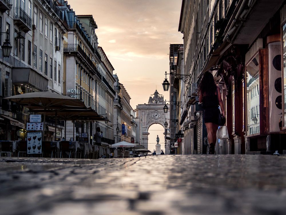 Lissabon am Morgen