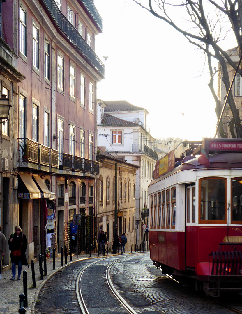 Lissabon am Nachmittag 