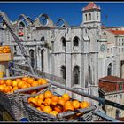 Lissabon  Auf dem Elevador de Santa Justa