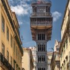 Lissabon Aufzug Elevador de Santa Justa