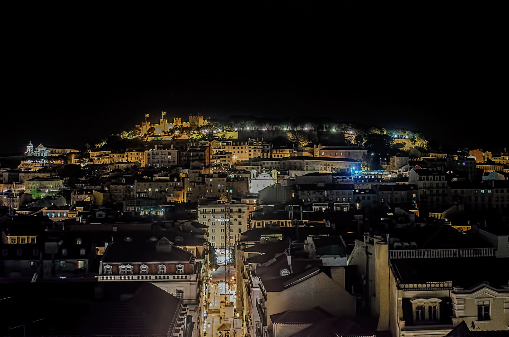 Lissabon bei Nacht