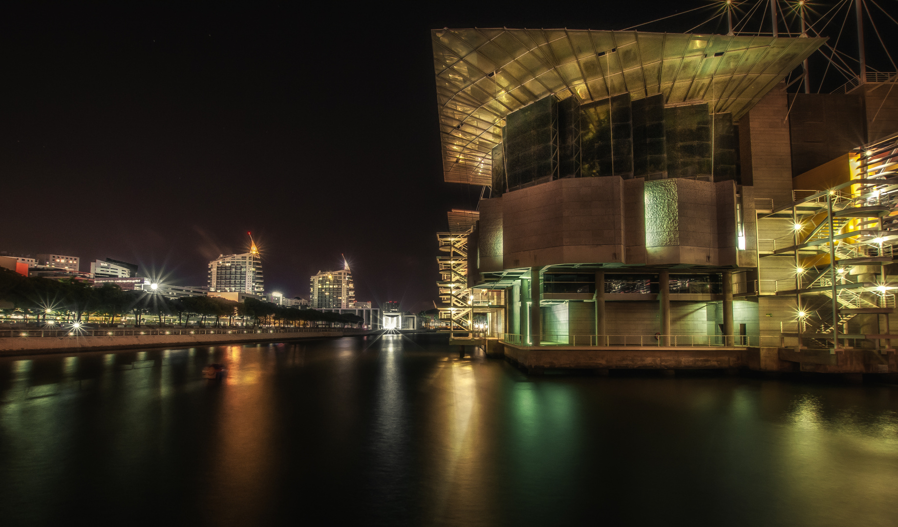 Lissabon bei Nacht