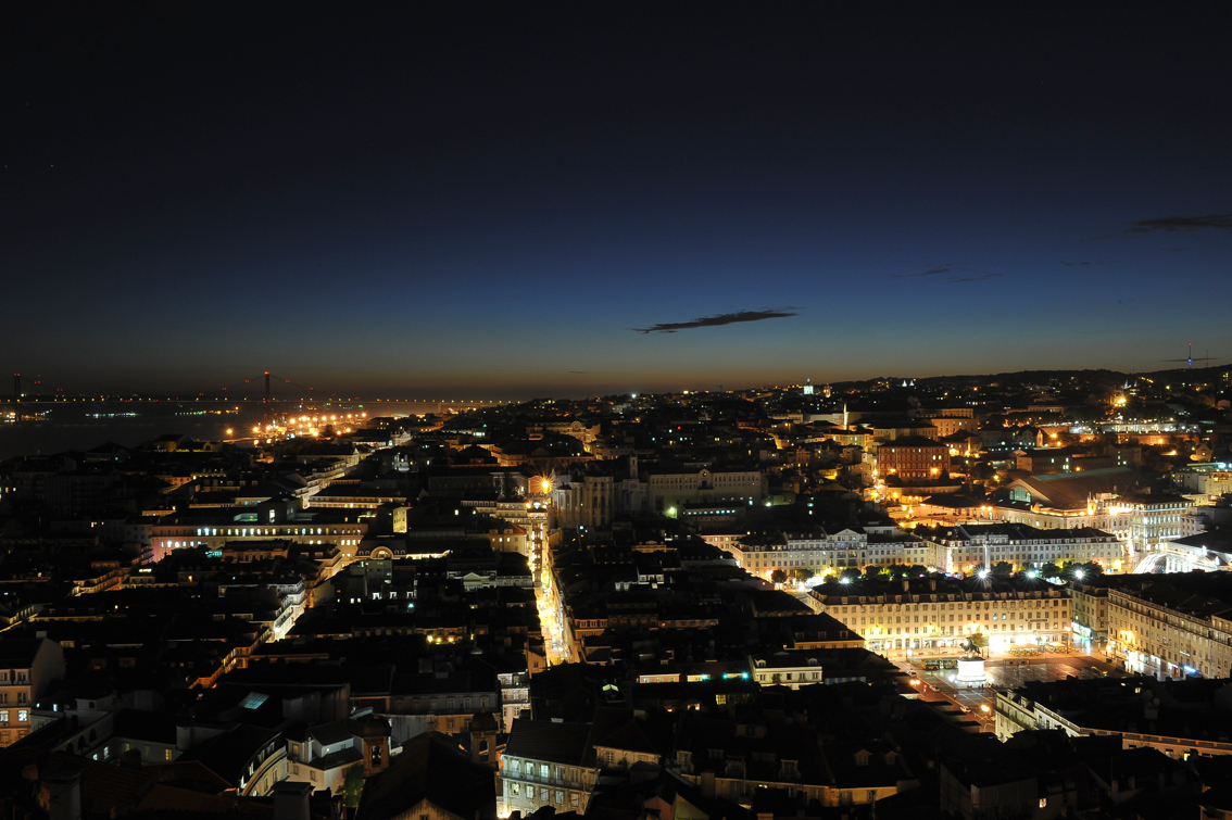 Lissabon bei Nacht