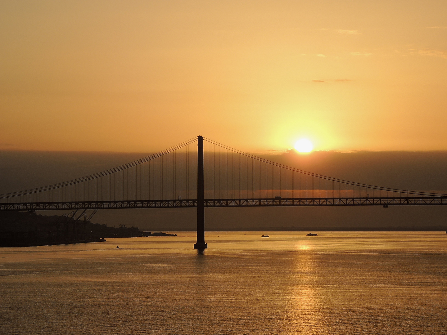 Lissabon bei Sonnenaufgang