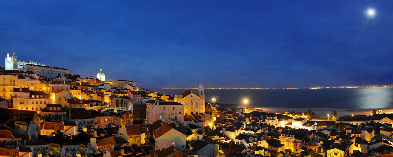 Lissabon blaue Stunde