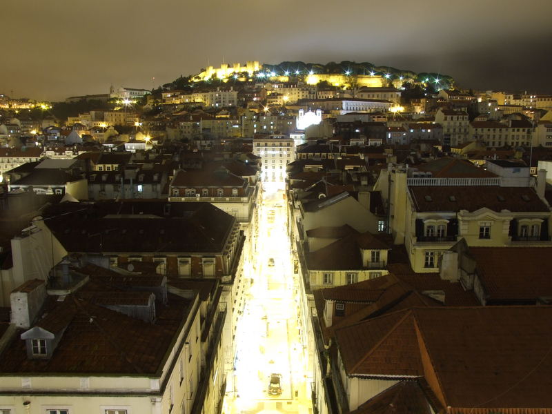 Lissabon - Blick auf die Stadt