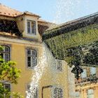 Lissabon : Brunnen am Rossio