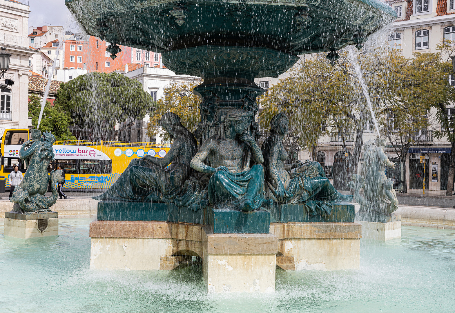 Lissabon, Brunnen von Carmo