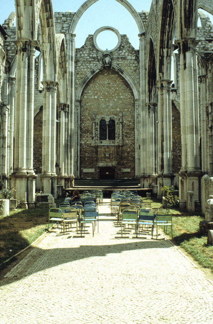  Lissabon, Carmo-Kirche