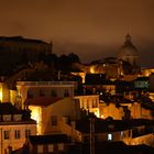 Lissabon, die Alfama bei Nacht