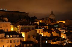 Lissabon, die Alfama bei Nacht