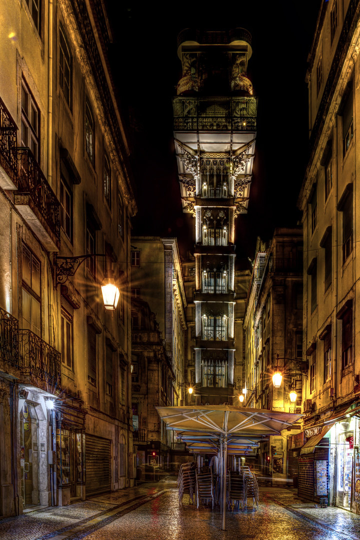 Lissabon - Elevador de Santa Justa 04/2017