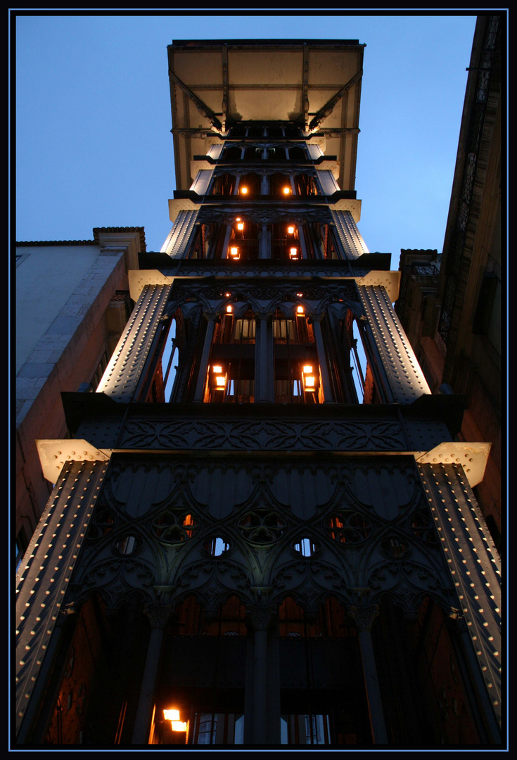 Lissabon - Elevador de Santa Justa