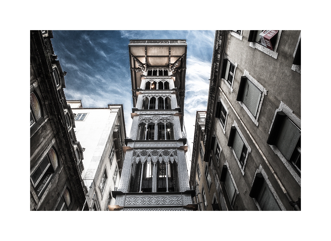 Lissabon - Elevador de Santa Justa