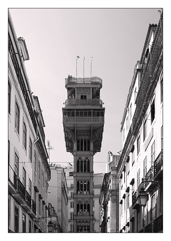 Lissabon - Elevador Santa Justa