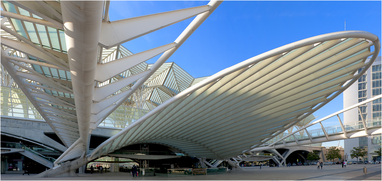 Lissabon Gare do Oriente.