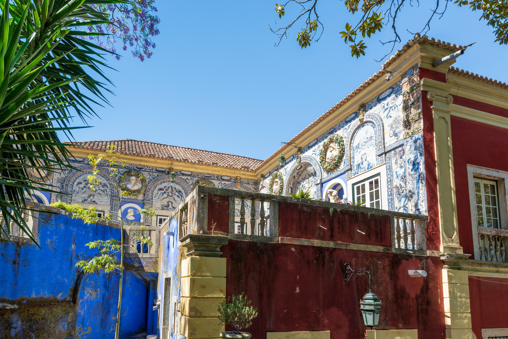 Lissabon Garten des Palácio Fronteira