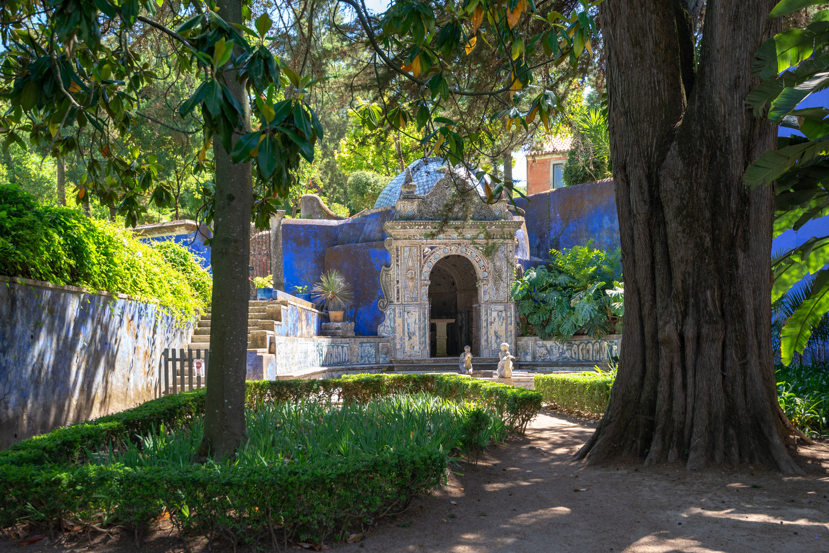 Lissabon Garten des Palácio Fronteira