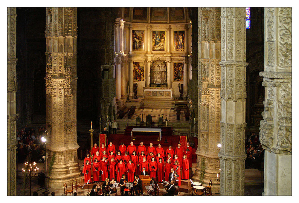 Lissabon, - Konzert im Hieronymus-Kloster