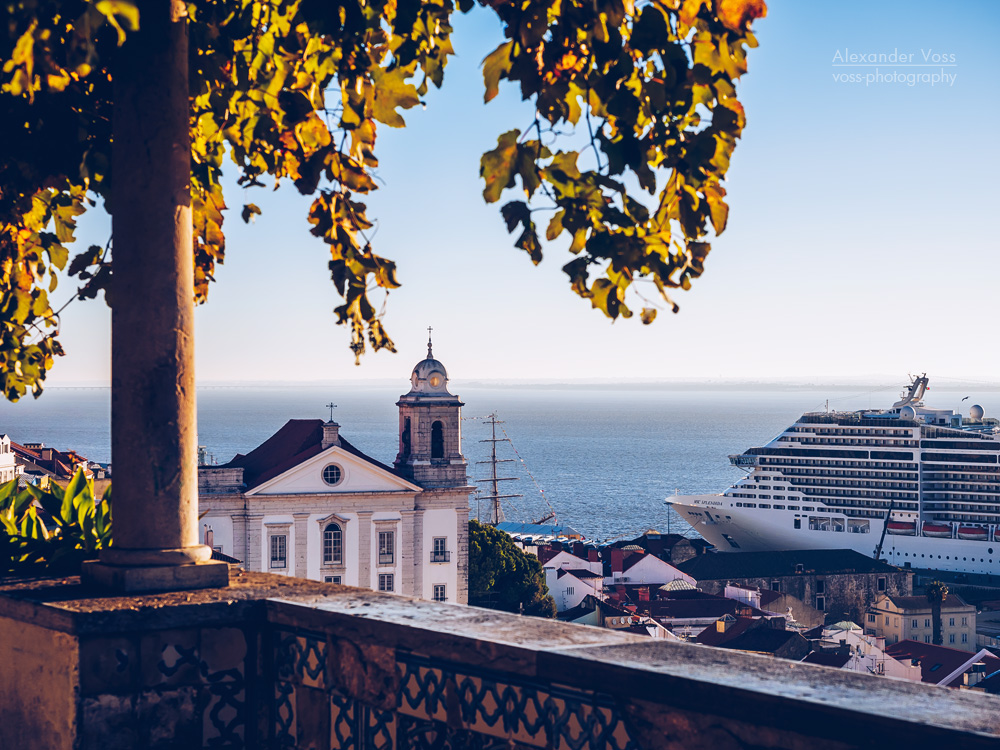 Lissabon - Miradouro de Santa Luzia