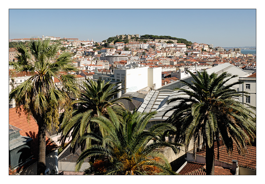 Lissabon mit Castelo de São Jorge