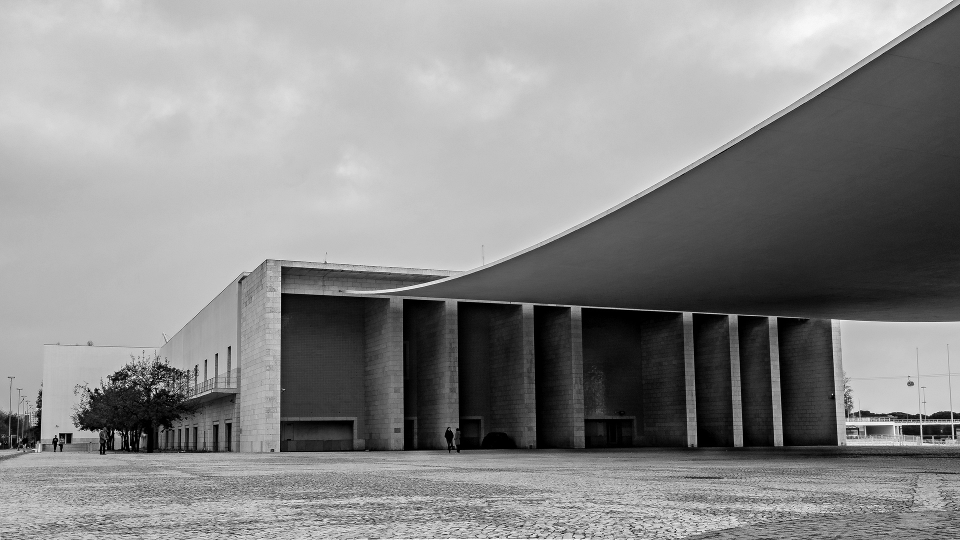 Lissabon. Pavilhão de Portugal.