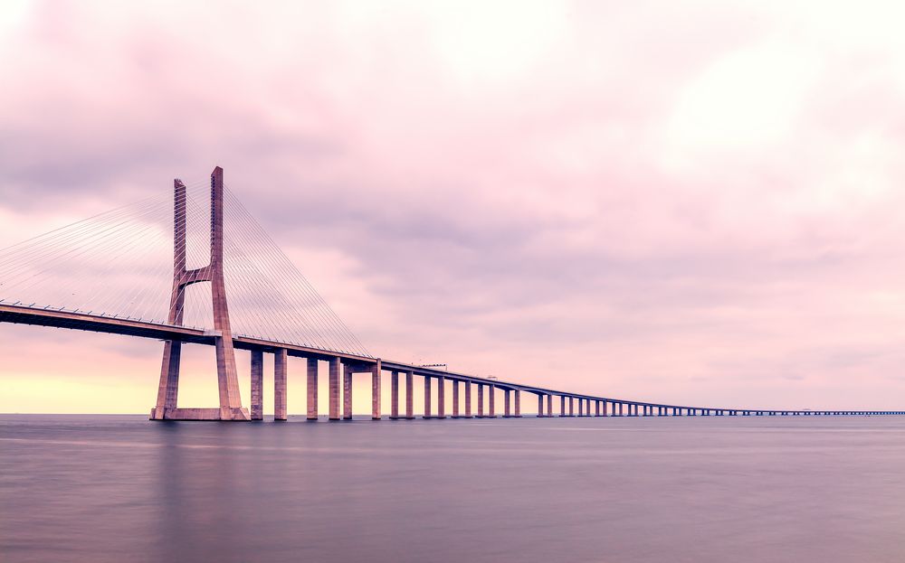 Lissabon - Ponte Vasco da Gama Foto & Bild | architektur ...