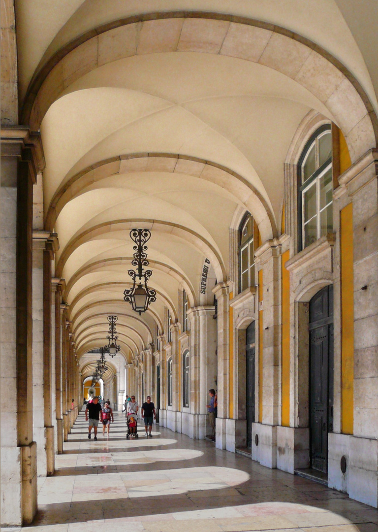 Lissabon - Praça do comércio